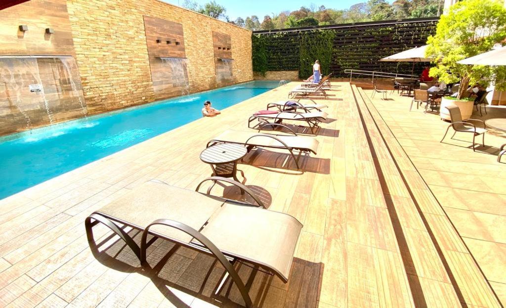 Flat Completo Com Servicos Em Hotel 5 Estrelas Ribeirão Preto Exteriör bild